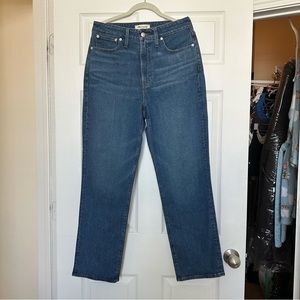 Madewell Curvy Perfect Vintage Straight Jean
